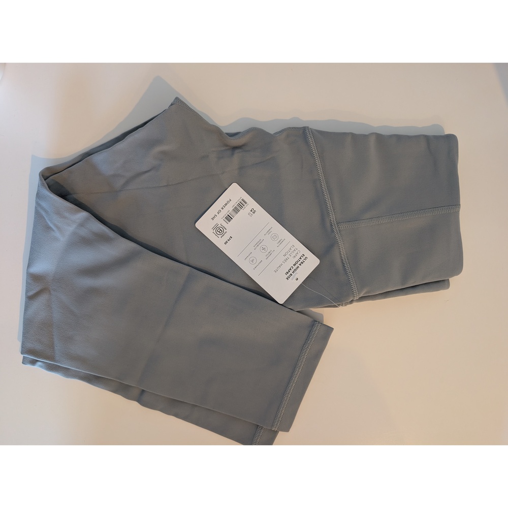 Elation Ultra High Rise Legging - capri - Storm Cloud